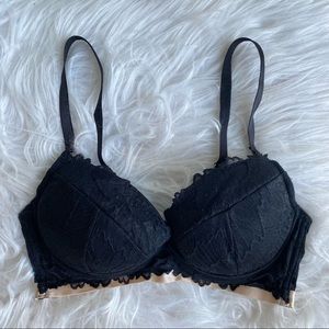 Topshop Black Bra Size 32DD